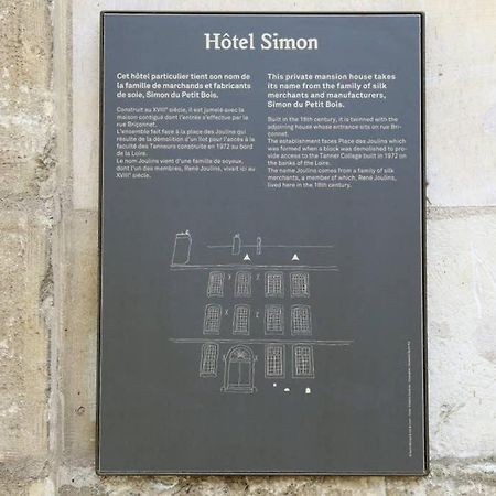 Spacieux Studio, Hotel Particulier En Hypercentre Tours Exteriér fotografie